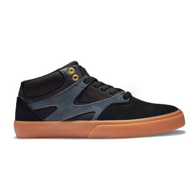 DC Shoes Kalis Vulc Mid Skate - Μαύρος - Παπούτσια