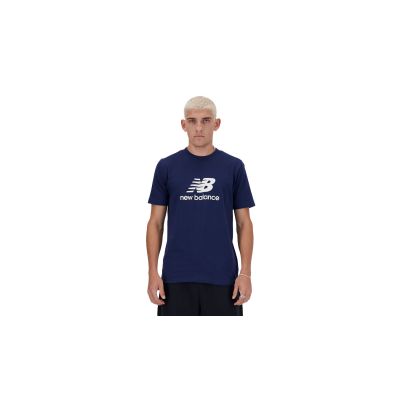 New Balance Sport Essentials Logo T-Shirt - Μπλε - Κοντομάνικο μπλουζάκι