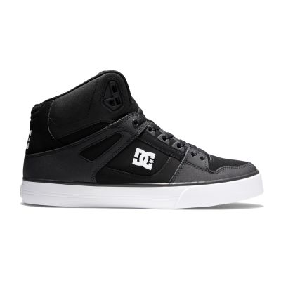 DC Shoes Pure High Top WC Black/Black/White - Μαύρος - Παπούτσια