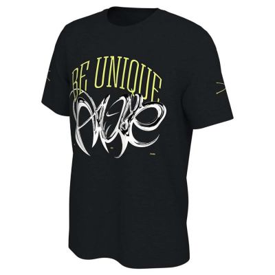 Nike Wemby Unique Team Short Sleeve Cotton Tee - Μαύρος - Κοντομάνικο μπλουζάκι