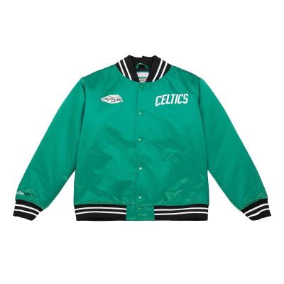 Mitchell & Ness NBA Boston Celtics Heavyweight Satin Jacket - Πράσινος - Σακάκι