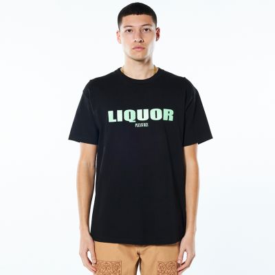 Pleasures Liquor Tee Black - Μαύρος - Κοντομάνικο μπλουζάκι