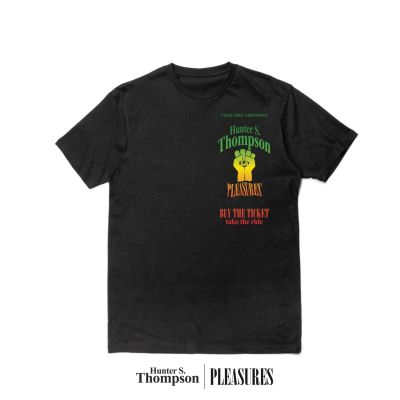Pleasures Take The Ride Tee Black - Μαύρος - Κοντομάνικο μπλουζάκι
