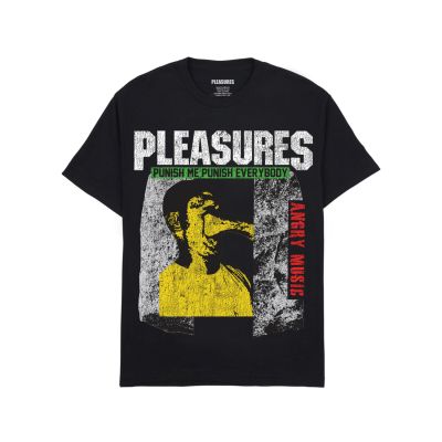 Pleasures Punish Tee Black - Μαύρος - Κοντομάνικο μπλουζάκι