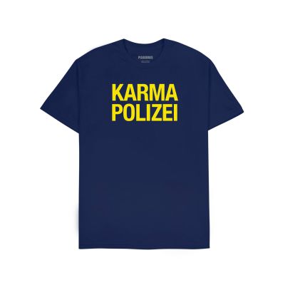 Pleasures Karma Tee Navy - Μπλε - Κοντομάνικο μπλουζάκι