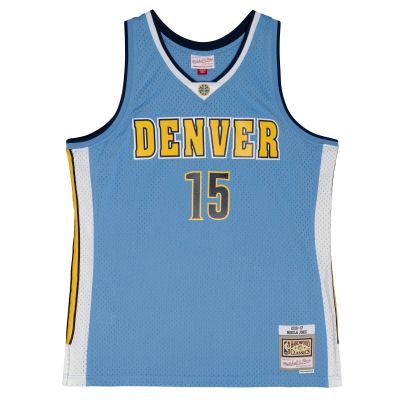 Mitchell & Ness NBA Denver Nuggets 2016 Nikola Jokic Road Jersey - Μπλε - Φανέλα