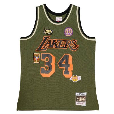Mitchell & Ness Flight Shaquille O'Neal LA Lakers Swingman Jersey - Πράσινος - Φανέλα
