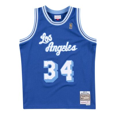 Mitchell & Ness NBA LA Lakers Shaquille O'Neal Swingman Jersey - Μπλε - Φανέλα
