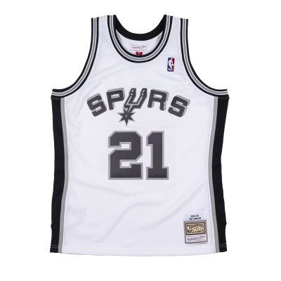 Mitchell & Ness NBA San Antonio Spurs Tim Duncan Swingman Jersey - άσπρο - Φανέλα