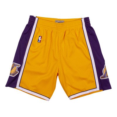 Mitchell & Ness NBA Swingman Shorts Los Angeles Lakers - Κίτρινος - Σορτς