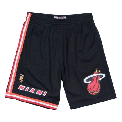 Mitchell & Ness NBA Miami Heat 96-97 Swingman Shorts - Μαύρος - Σορτς