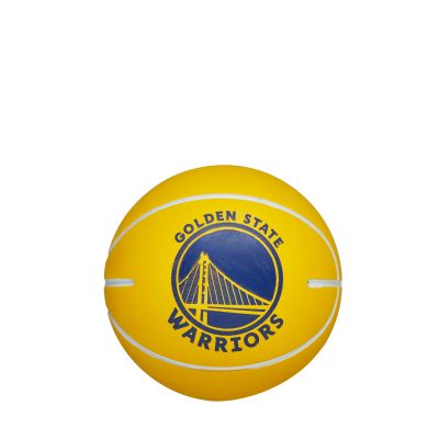 Wilson NBA Dribbler Basketball Golden State Warriors - Κίτρινος - Μπάλα