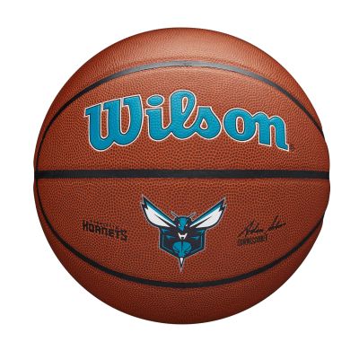 Wilson NBA Team Alliance Basketball Charlotte Hornets Size 7 - καφέ - Μπάλα
