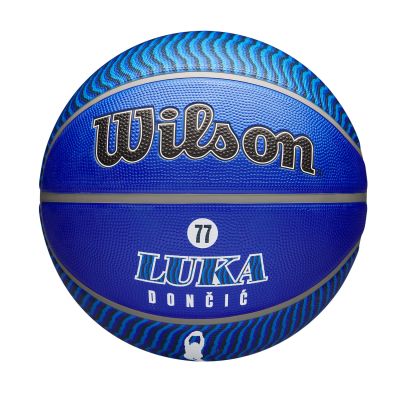 Wilson NBA Player Icon Outdoor Luka Dončić - Μπλε - Μπάλα