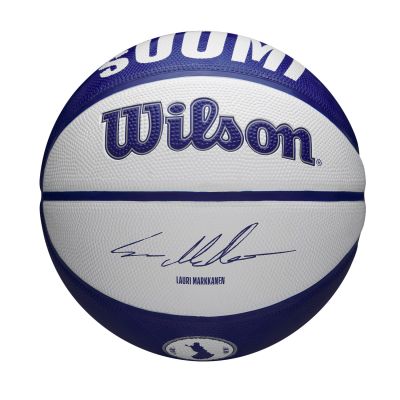 Wilson NBA Player Local Basketball Markkanen Size 5 - Μπλε - Μπάλα