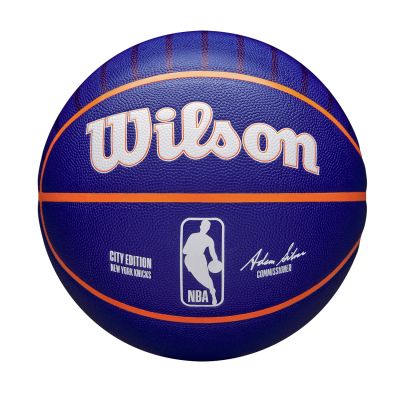 Wilson 2023 NBA Team City Collection New York Knicks Size 7 - Μπλε - Μπάλα