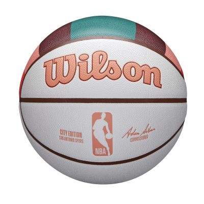Wilson 2023  NBA Team City Collector San Antonio Spurs Size 7 - άσπρο - Μπάλα