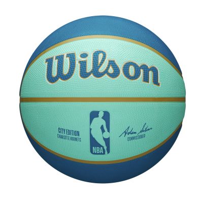 Wilson 2023 NBA Team City Edition Charlotte Hornets Size 7 - Πράσινος - Μπάλα