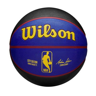 Wilson 2023 NBA Team City Edition Denver Nuggets Size 7 - Μπλε - Μπάλα